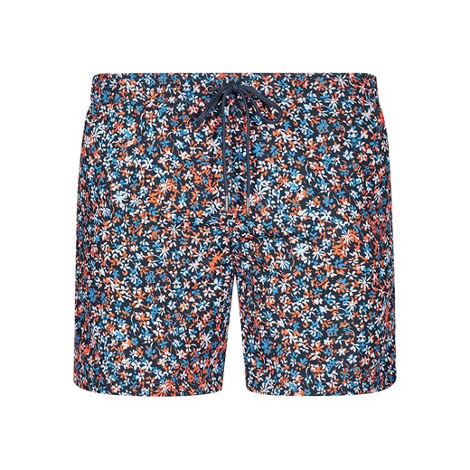 Szorty kąpielowe w kolorze niebiesko-pomarańczowym Skiny XL okazyjna cena Limango Polska