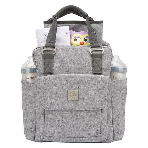 Torba "The Take Along" w kolorze szarym do przewijania - 30,5 x 33 x 15,2 cm Ergobaby onesize promocyjna cena Limango Polska