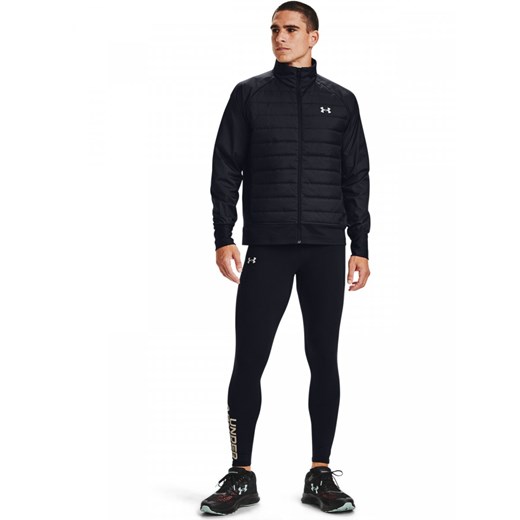 Męska kurtka do biegania Run Insulate Hybrid Jacket - czarna Under Armour XXL wyprzedaż Sportstylestory.com