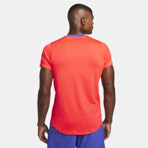 Męska koszulka do tenisa NikeCourt Dri-FIT Advantage - Czerwony Nike XS Nike poland