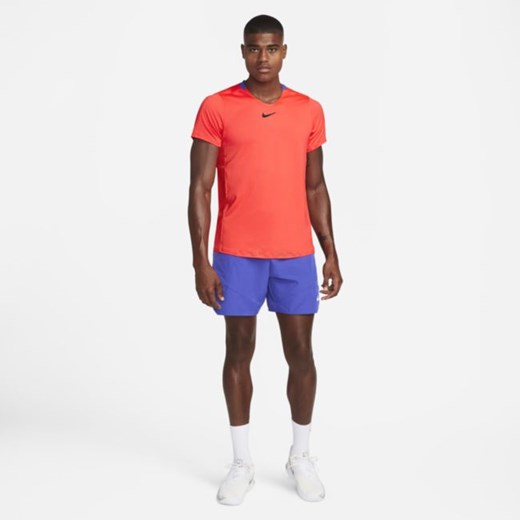 Męska koszulka do tenisa NikeCourt Dri-FIT Advantage - Czerwony Nike XS Nike poland