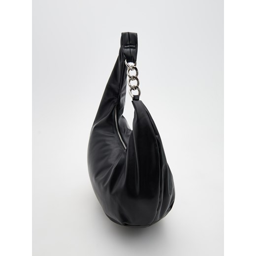 Reserved - Torba hobo - Czarny Reserved ONE SIZE Reserved