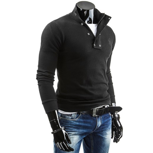 Sweter (wx0501) - Czarny dstreet czarny bawełniane