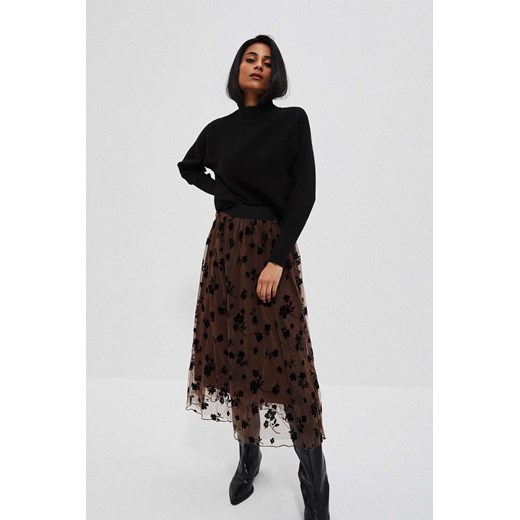 Sweter w prążki M Moodo.pl