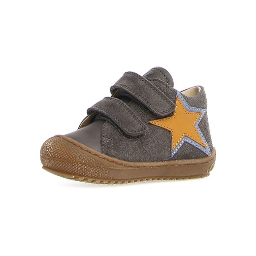 Skórzane sneakersy "Fley" w kolorze antracytowym Naturino 24 promocyjna cena Limango Polska