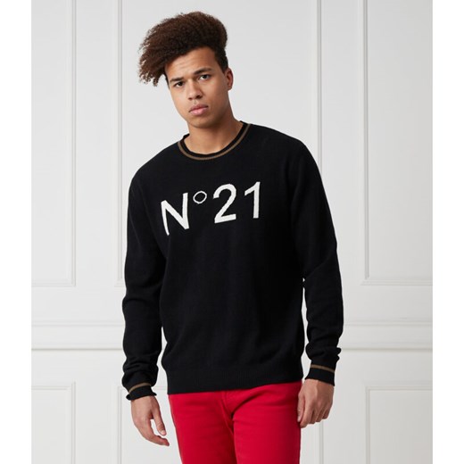 N21 Wełniany sweter | Regular Fit N21 50 okazja Gomez Fashion Store