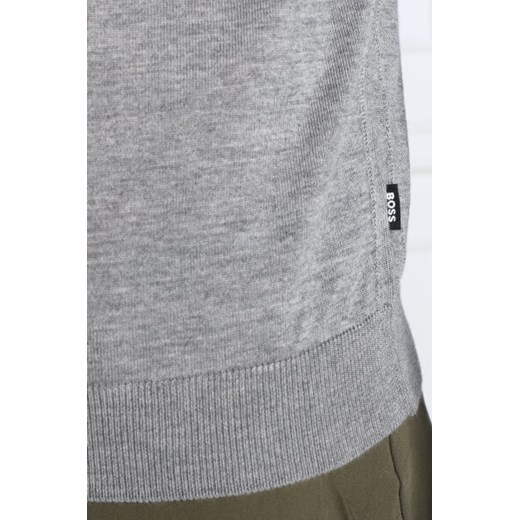 BOSS Wełniany golf Musso-P | Slim Fit L Gomez Fashion Store