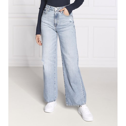 GUESS JEANS Jeansy ANKLE WIDE LEG | Straight fit 27/29 Gomez Fashion Store