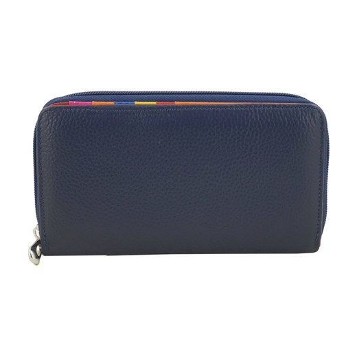 Antykradzieżowy portfel z ochroną RFID - Granatowy ze sklepu Barberinis w kategorii Portfele damskie - zdjęcie 143732261