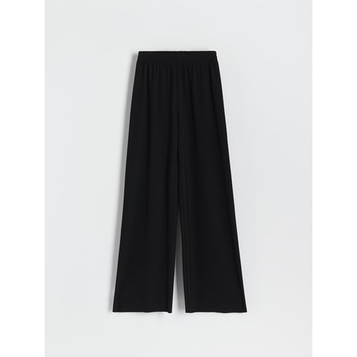 Reserved - Dzianinowe spodnie - Czarny Reserved L Reserved