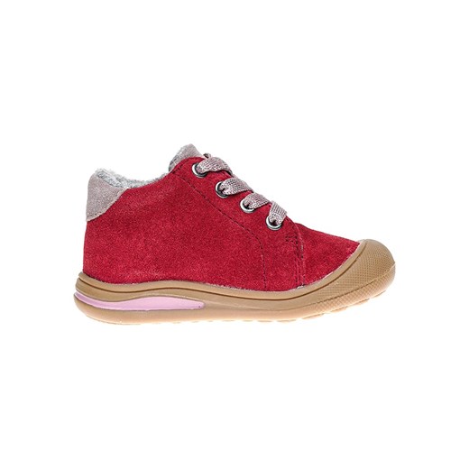 Skórzane sneakersy w kolorze czerwonym Lamino 25 okazyjna cena Limango Polska