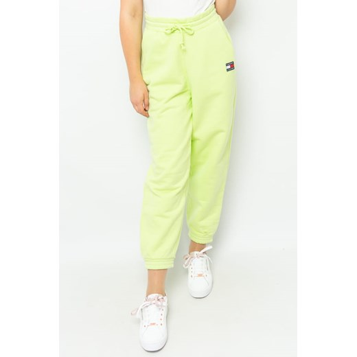 spodnie dresowe damskie tommy jeans dw0dw09740 zielone Tommy Hilfiger L wyprzedaż Royal Shop