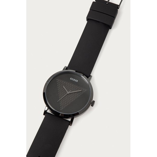 Guess Zegarek W1161G2 męski kolor czarny ze sklepu ANSWEAR.com w kategorii Zegarki - zdjęcie 143779652