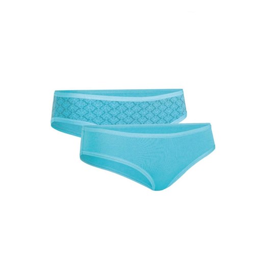2-pack bawełnianych fig damskich EUW002, Kolor turkusowy, Rozmiar XL, Esli ze sklepu Intymna w kategorii Majtki damskie - zdjęcie 143783044