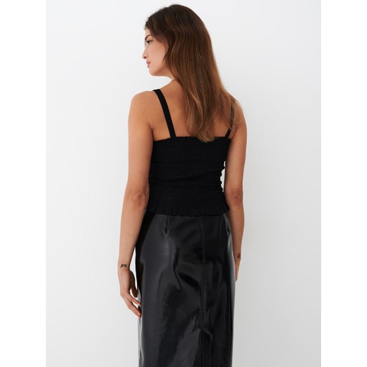 Mohito - Dopasowany top - Czarny Mohito L Mohito