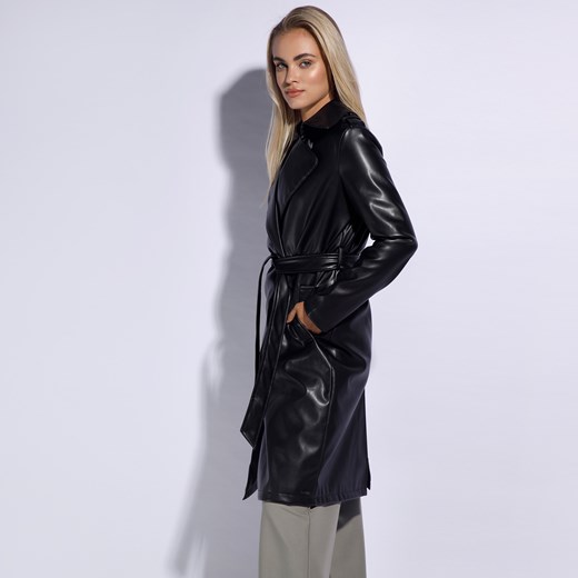 Damski trencz z ekoskóry Wittchen M, XXXL, XXL, XL, L promocyjna cena WITTCHEN