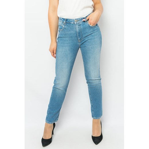 jeansy damskie pinko 1j10zd y82n jasnoniebieskie ze sklepu Royal Shop w kategorii Jeansy damskie - zdjęcie 143828373