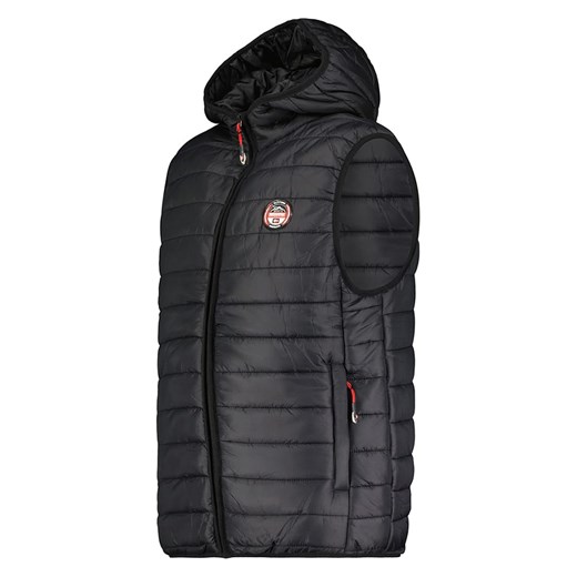 Kamizelka pikowana "Vamigo" w kolorze czarnym Geographical Norway 152 okazja Limango Polska