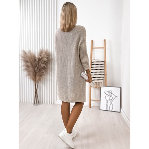 Sweter damski Ubra z okrągłym dekoltem casual 