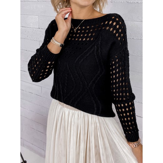 SWETER CHUCK CZARNY UNI Ubra One size UBRA