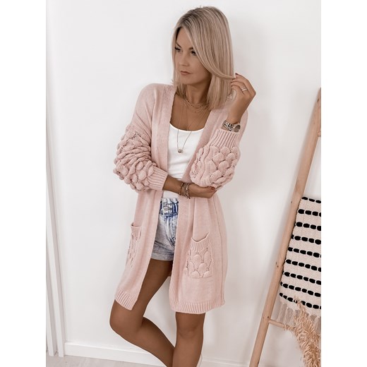 KARDIGAN AFRIQUE PUDROWY RÓŻ UNI Ubra One size UBRA