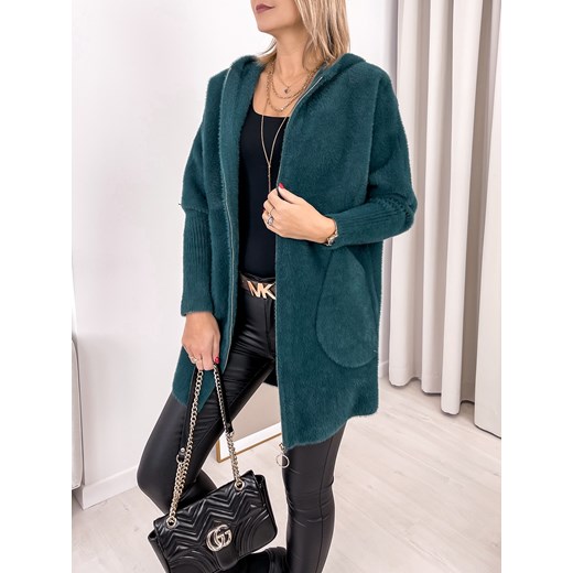 PŁASZCZ ALPAKA HUANA ZIELONY UNI Ubra One size UBRA