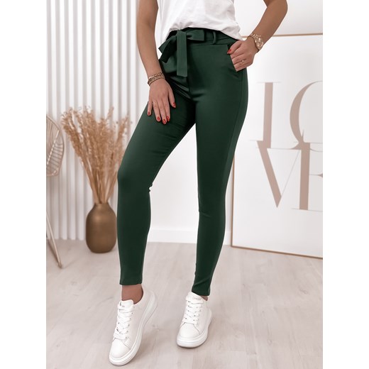 spodnie pylos zielone m/38 ze sklepu UBRA w kategorii Spodnie damskie - zdjęcie 144095463