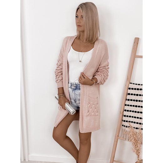 KARDIGAN AFRIQUE PUDROWY RÓŻ UNI Ubra One size UBRA