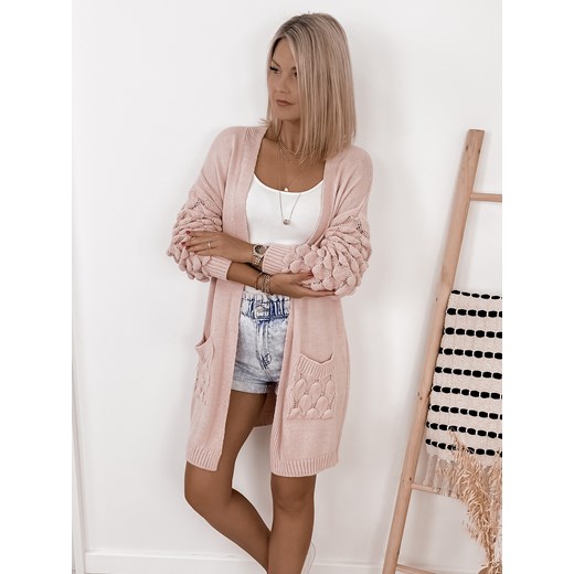 KARDIGAN AFRIQUE PUDROWY RÓŻ UNI Ubra One size UBRA