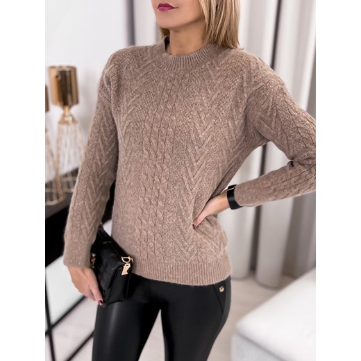 SWETER CARLA KARMELOWY UNI Ubra One size UBRA okazja