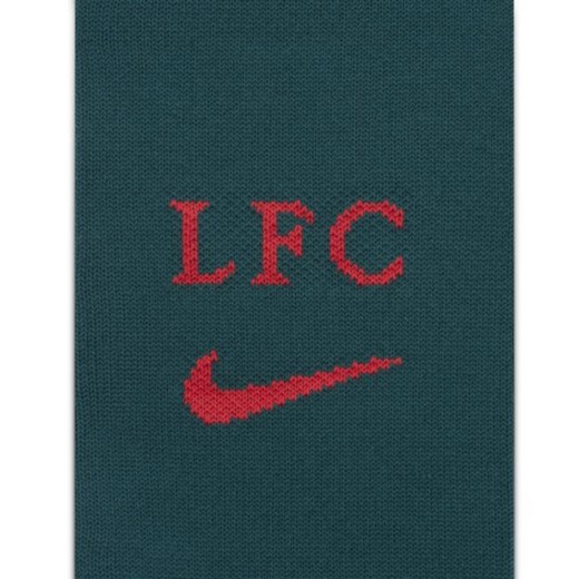Wysokie skarpety piłkarskie Liverpool F.C. 2022/23 Stadium (wersja wyjazdowa) - Nike S Nike poland