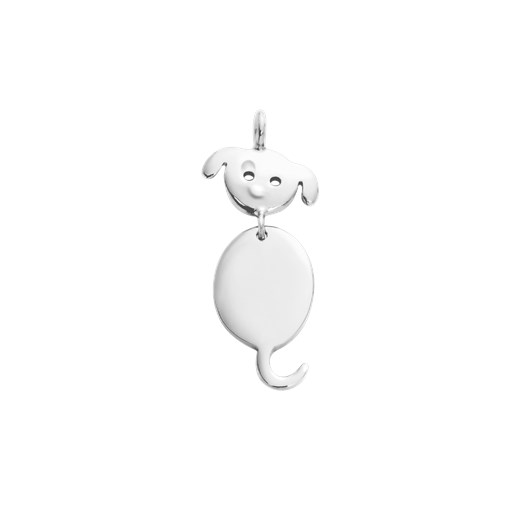 Zawieszka Piesek srebrny 2,2 cm Lilou One size Lilou