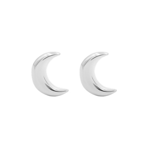 Kolczyki Lune na sztyfcie srebrne Lilou One size Lilou 