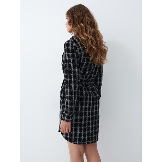 Mohito - Tweedowa sukienka mini - Czarny Mohito 40 Mohito