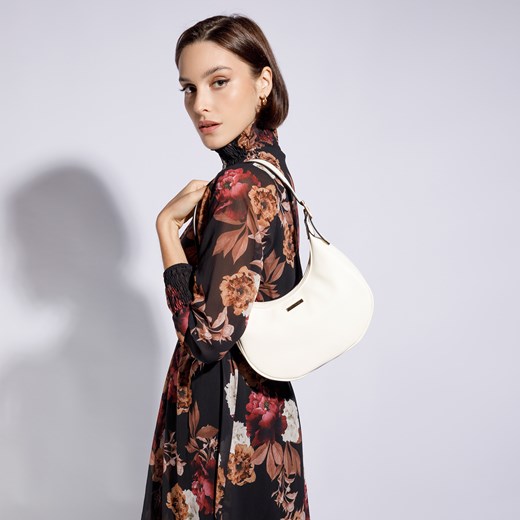 Torebka baguette z geometrycznymi klamrami Wittchen WITTCHEN promocja