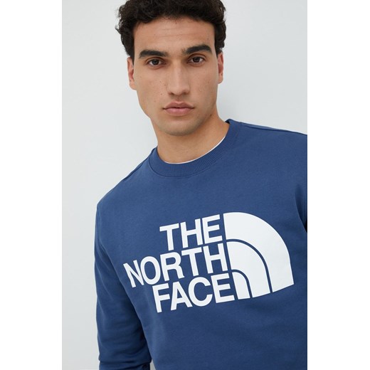 The North Face bluza bawełniana męska  z nadrukiem The North Face S ANSWEAR.com