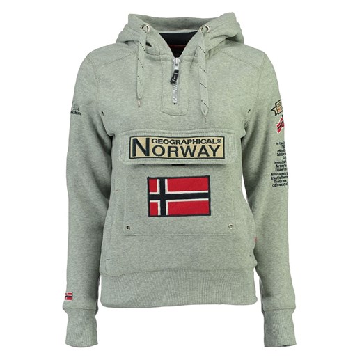 Bluza "Gymclass" w kolorze szarym Geographical Norway S okazyjna cena Limango Polska