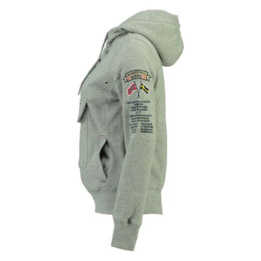 Bluza "Gymclass" w kolorze szarym Geographical Norway L promocja Limango Polska
