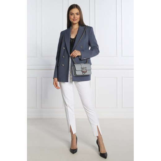 Pinko Skórzana torebka na ramię LOVE MINI ICON SIMPLY JE 1 C V Pinko Uniwersalny Gomez Fashion Store