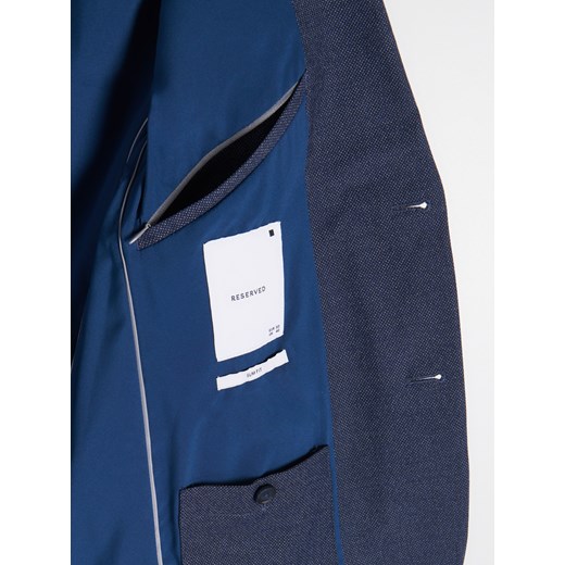 Reserved - Marynarka slim fit - Niebieski Reserved 56 Reserved