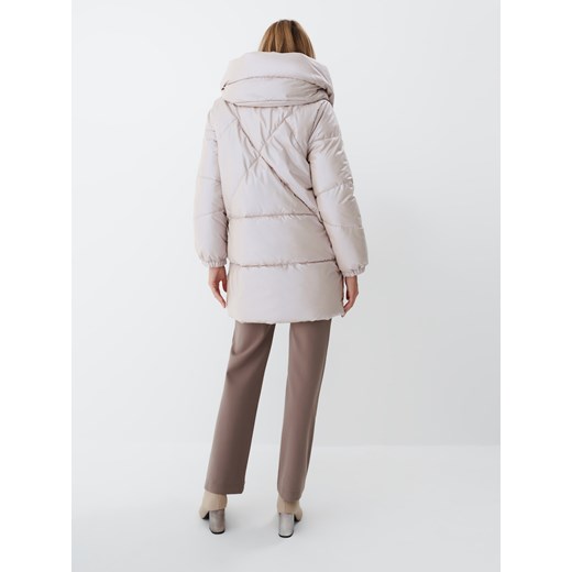 Mohito - Błyszcząca kurtka - Kremowy Mohito 34 Mohito