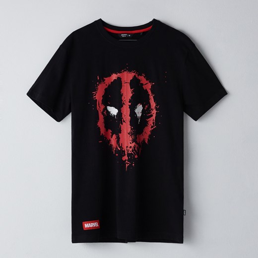Cropp - Koszulka Deadpool - Czarny Cropp S Cropp