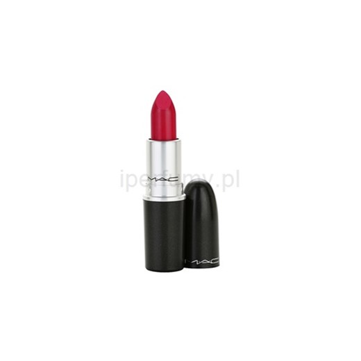 MAC Satin Lipstick szminka odcień M A C Red (Lipstick) 3 g + do każdego zamówienia upominek. iperfumy-pl czarny satyna