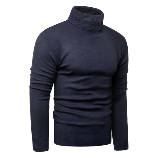 Sweter/golf 2400 -kobalt ze sklepu Risardi w kategorii Swetry męskie - zdjęcie 144469102