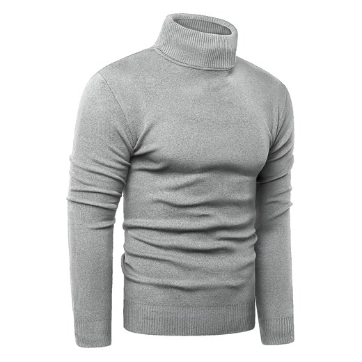 Sweter/golf 2400 -szara ze sklepu Risardi w kategorii Swetry męskie - zdjęcie 144469114