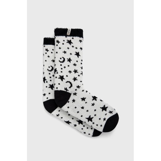 UGG skarpetki damskie kolor biały ONE ANSWEAR.com