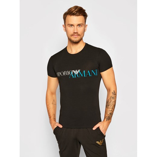 Emporio Armani Underwear T-Shirt 111035 0A516 00020 Czarny Slim Fit M MODIVO promocyjna cena