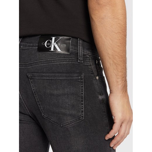 Calvin Klein Jeans Jeansy J30J321018 Szary Super Skinny Fit 33_34 MODIVO