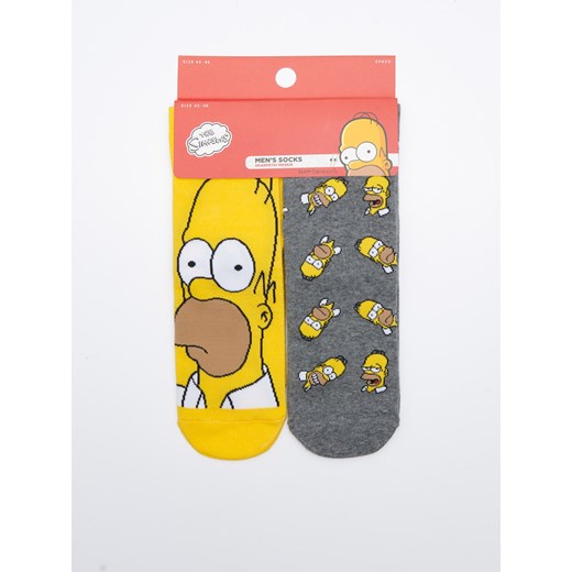 Skarpety 2-pak The Simpsons - Wielobarwny House 39-42 promocja House