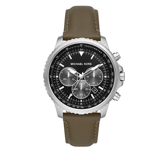 Zegarek MICHAEL KORS - Cortlandt MK8985 Silver/Khaki Michael Kors eobuwie.pl
